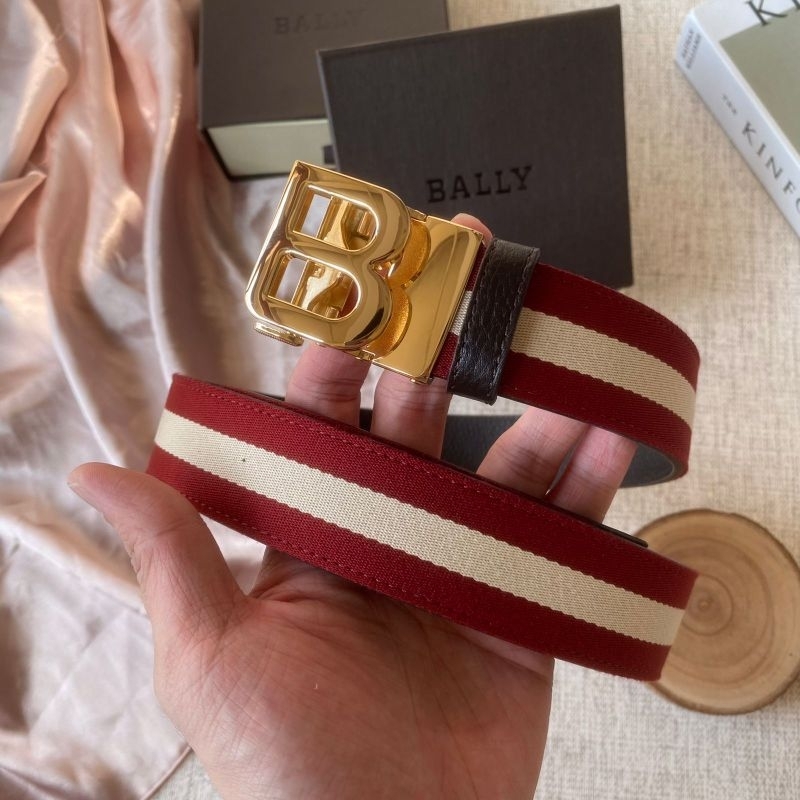 เข็มขัดหัวเข็มขัด BALLY BUCKLE B LOGO เข็มขัดผู้ชายนําเข้า PREMIUM QUALITY ฟรีกล่อง