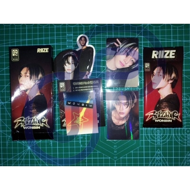 Riize 1st Mini Album RIIZING Photopack ver. {Fullset Un Sealed} (ชุดโฟโต้การ์ด, เซลก้าพีซี, แทร็กร้อ