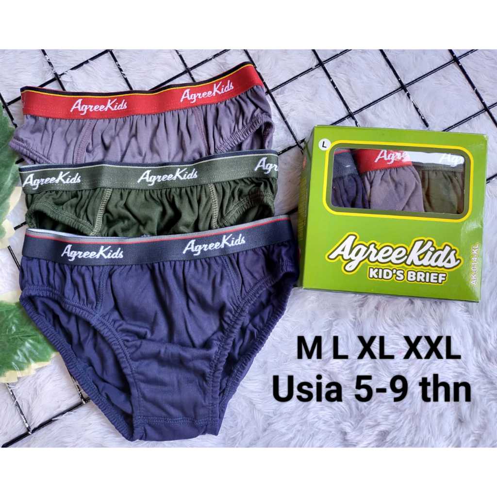 [3 ชิ้น] BOYS UNDERWEAR | ซีดี GREE KIDS AK.014.KL KL KL KL KL KL | ใหม่ล่าสุด!!!