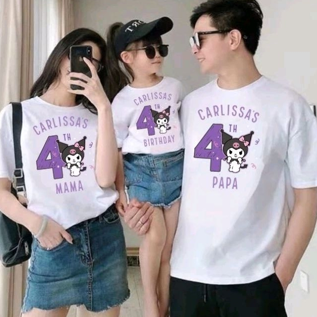 เสื้อยืด KURO*MY BIRTHDAY WE ARE YES SPIRIT / ชื่อและหมายเลขที่กําหนดเอง