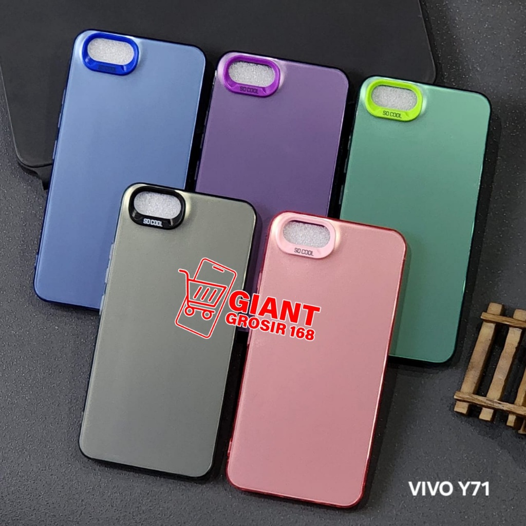 IMD Hologram Polycarbon Case Color Plate Vivo Y71 Vivo Y81 Vivo Y83