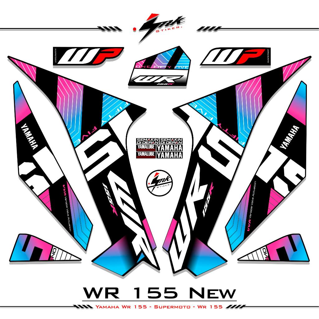 Yamaha WR 155 Striping New List Body WR155 สติ๊กเกอร์ Variations Yamaha WR Striping WR 155 สติ๊กเกอร