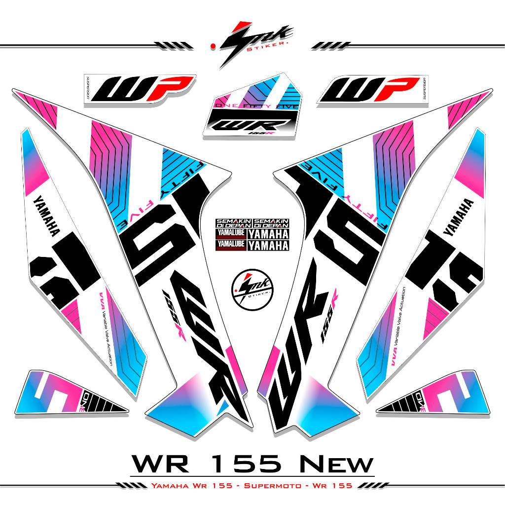 Yamaha WR 155 New List Body Striping WR155 สติ๊กเกอร์ Variation Yamaha WR Sticker WR 155 Striping Mo