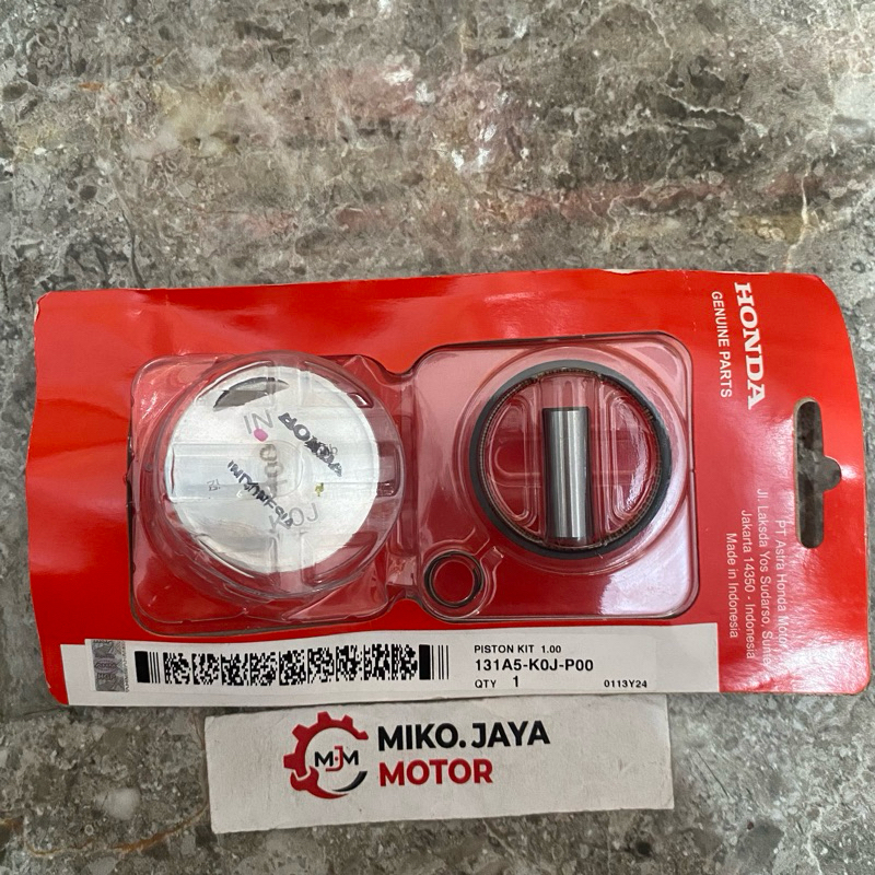 PISTON KIT 1.00 131A5-K0J-P00 GENIO ORIGINAL HONDA