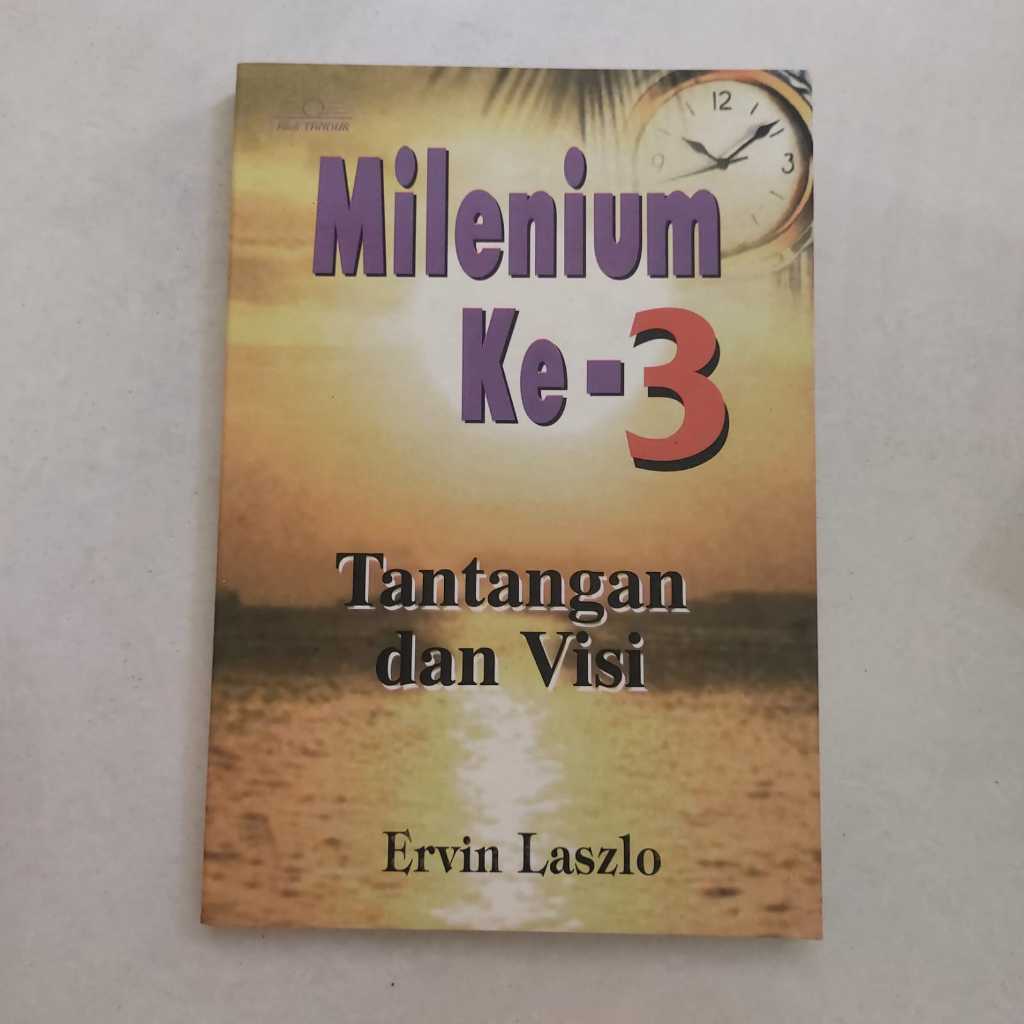 หนังสือมิลเลนเนียมล่วงหน้า ท้าทายที่ 3 และ VIsi Ervin Laszlo ต้นฉบับ 100%