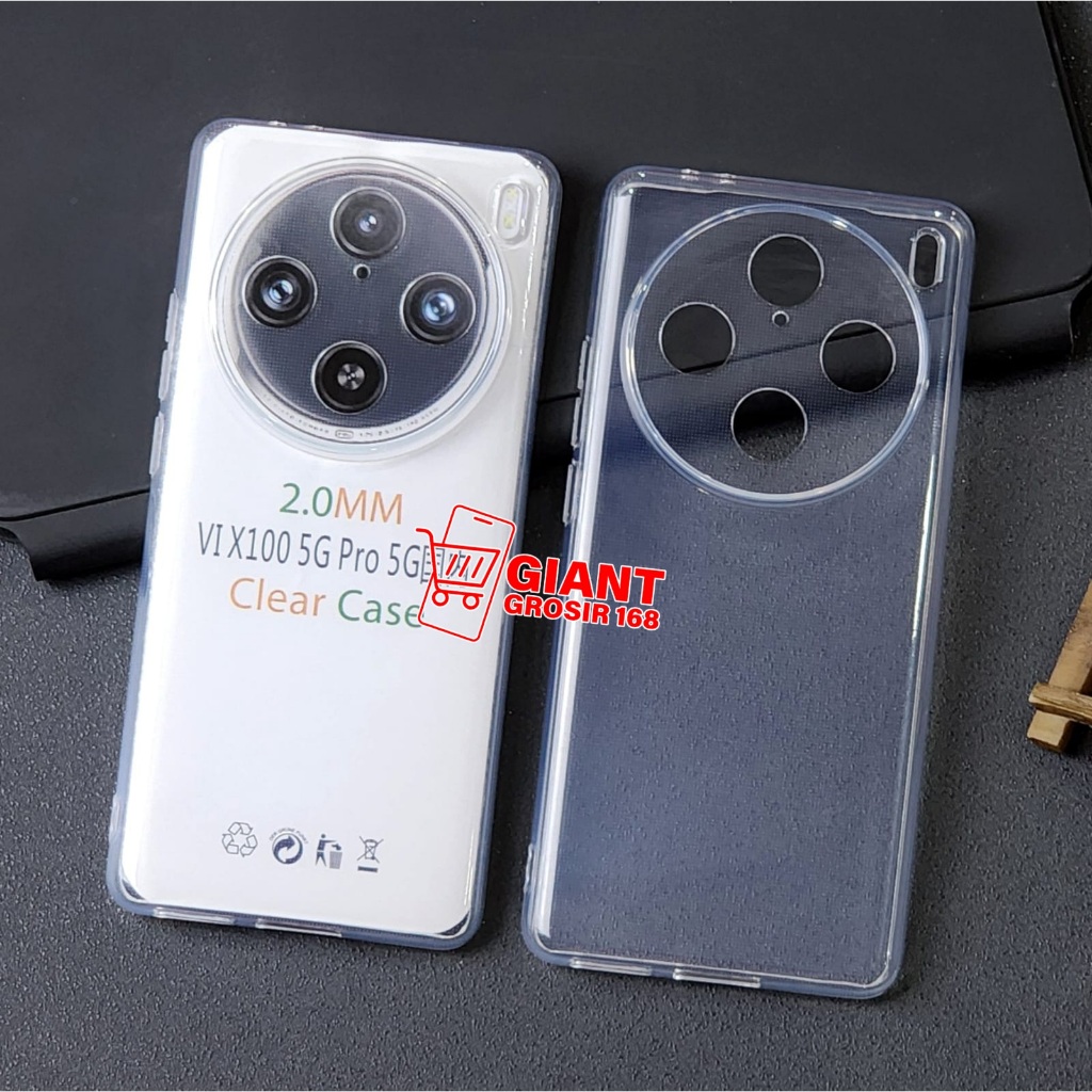 เคส Vivo X100 Vivo X100 Pro เคส HD แบบใส Bening Vivo X100 Vivo X100 Pro