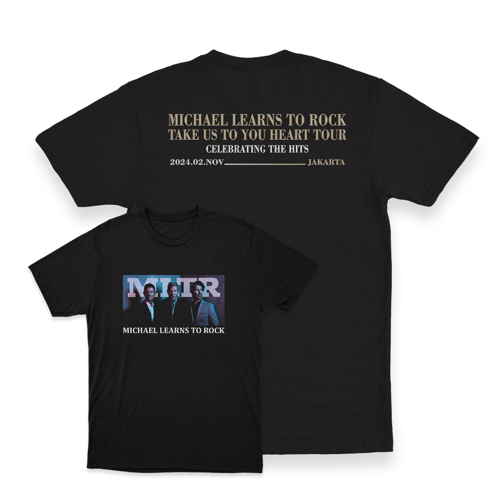 Mltr TAKE US TO YOUR HEART TOUR 2024 MICHAEL LEARNS TO ROCK T-SHIRTS