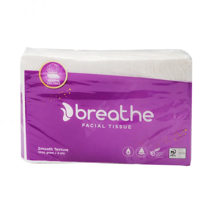 AZKO Breathe FACIAL TISSUE Serene FACIAL TISSUE 1000 Gr