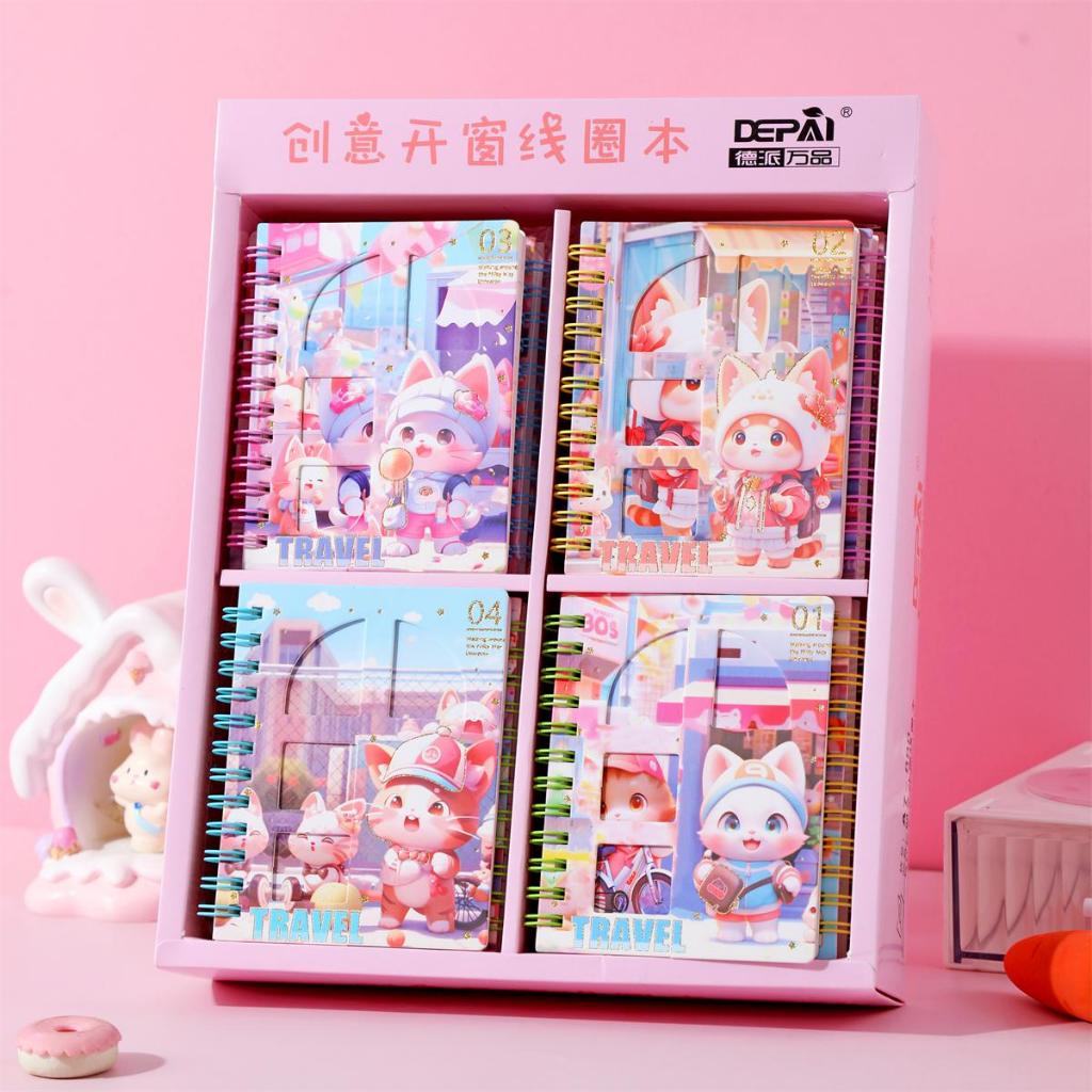 DEPAI โน๊ตบุ๊ค TYPE 888-27 UK. 87 X 112 MM CONTENTS 70 แผ่น / 80GSM - CUTE VIRAL CHARACTER NOTEBOOK 