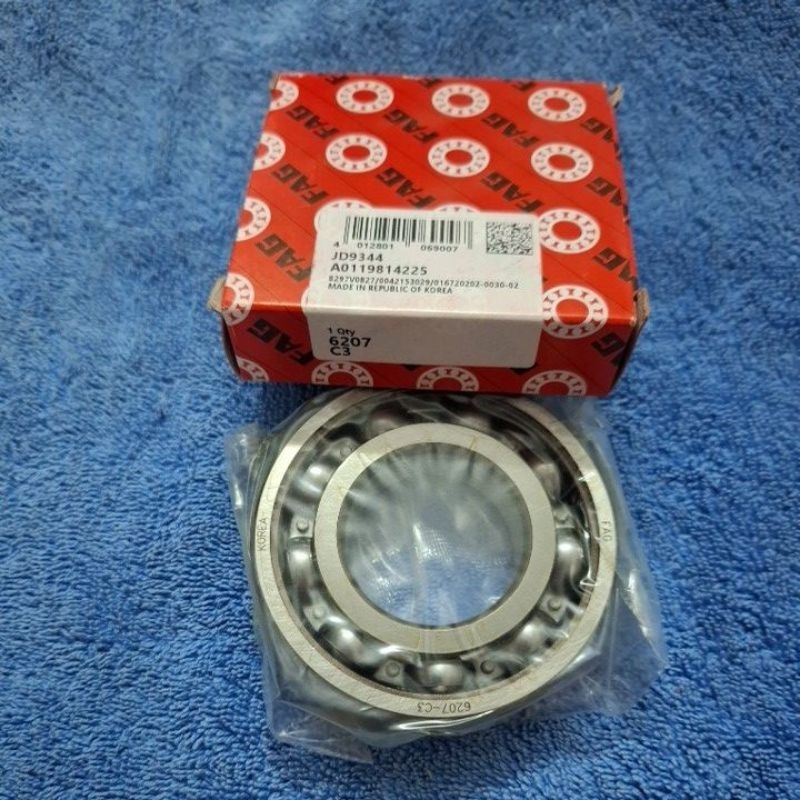 แบริ่ง 6207 / 6207 C3 FAG ORIGINAL