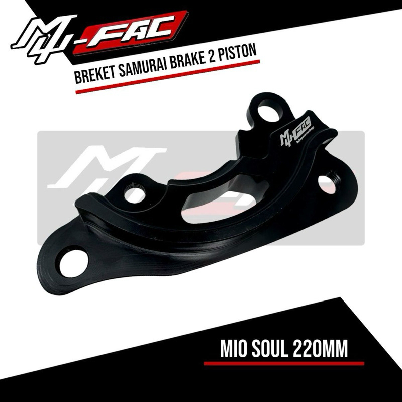 2-PISTON CALIPER BRACKET RCB S1 SAMURAI MOTOR BEAT VARIO SCOOPY MIO SOUL MIO SMILE ETC.