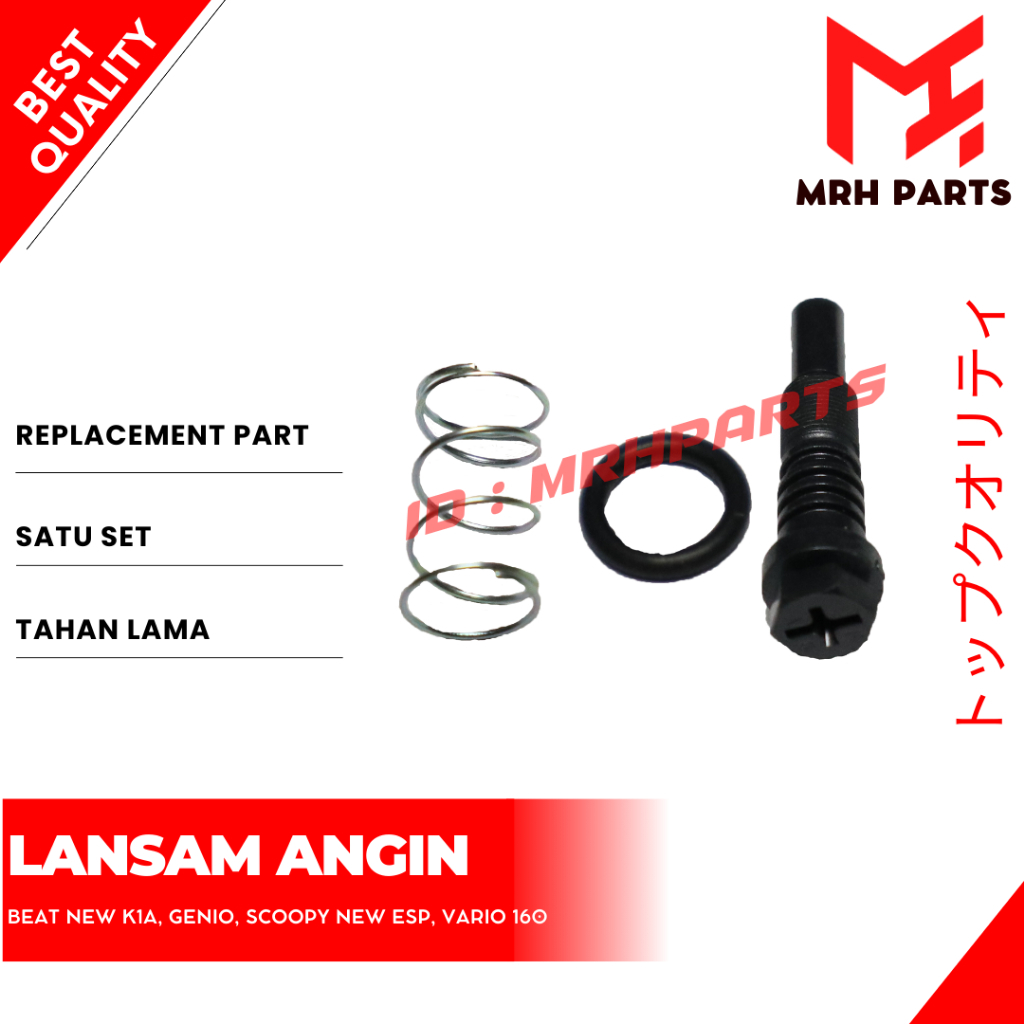 สลักเกลียวปรับแก๊สสําหรับ Genio Beat ใหม่ Scoopy ใหม่ esp Vario 160 K0J K1A K2F K2S 1 ชุด