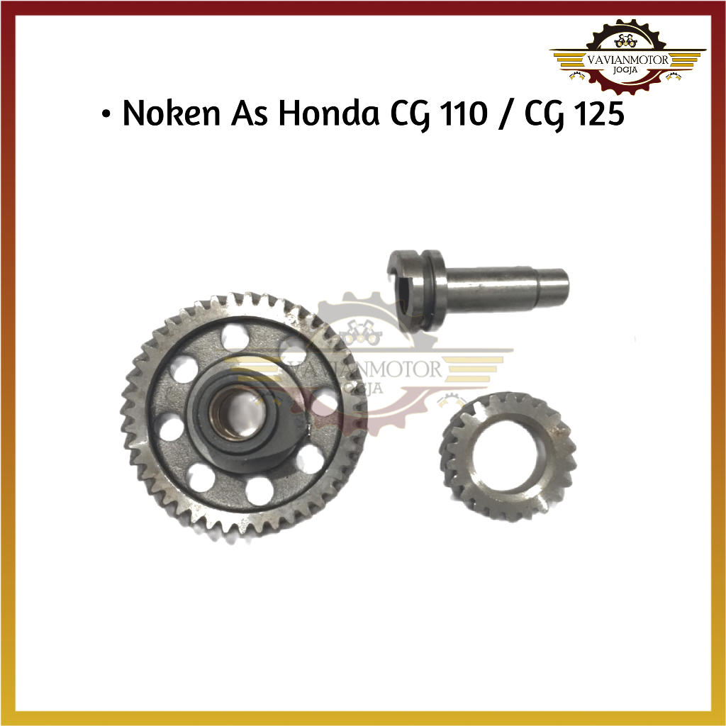 เพลาลูกเบี้ยว CG 110 CG 125 Camshaft CG 110 Camshaft CG 125 Honda CG 110 CC Honda CG 125 CC Viar 3 ล