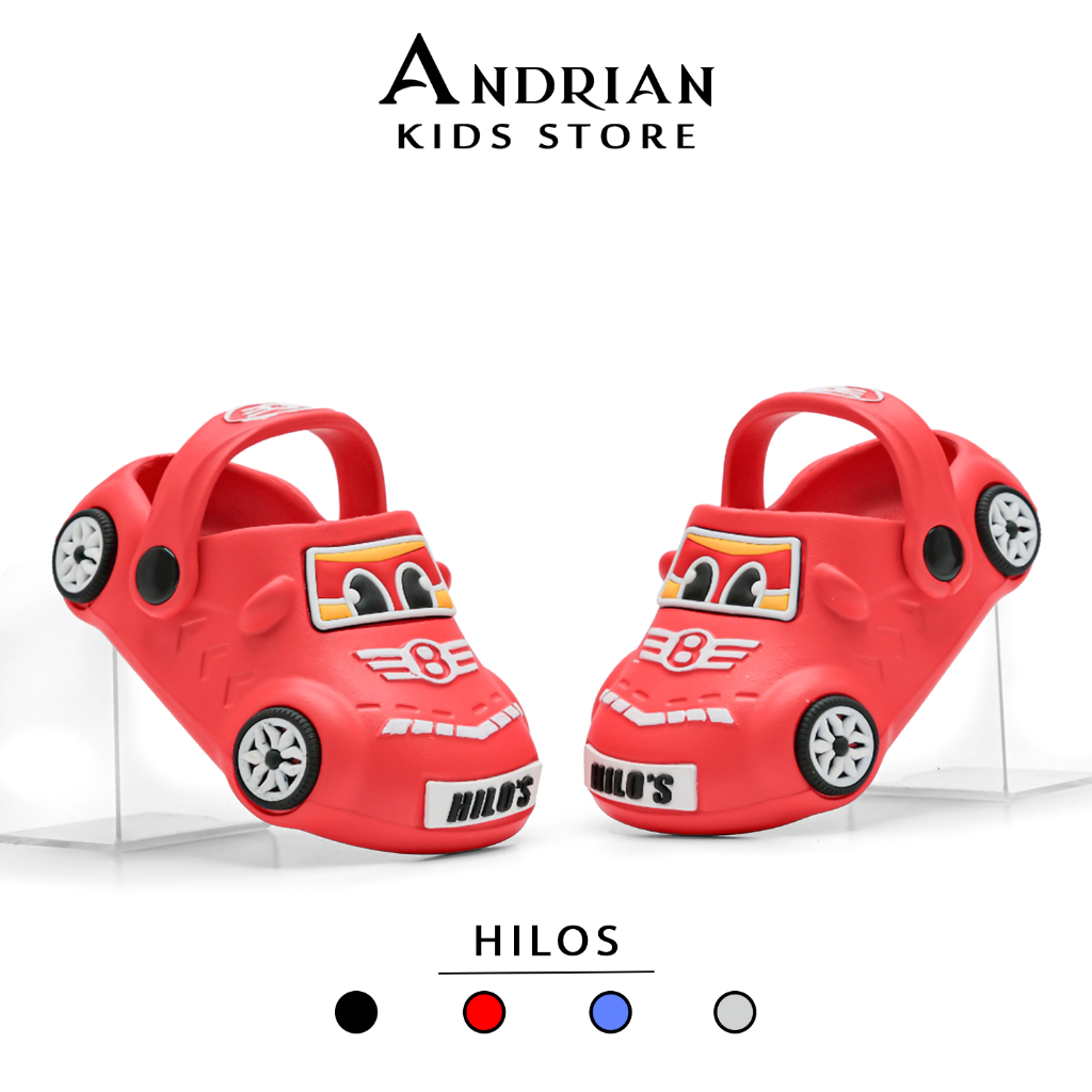 รองเท้าแตะใหม่สําหรับเด็กผู้ชาย รองเท้าแตะรุ่นของ Hilo รถ 1-5 ปี - Andrian Kids