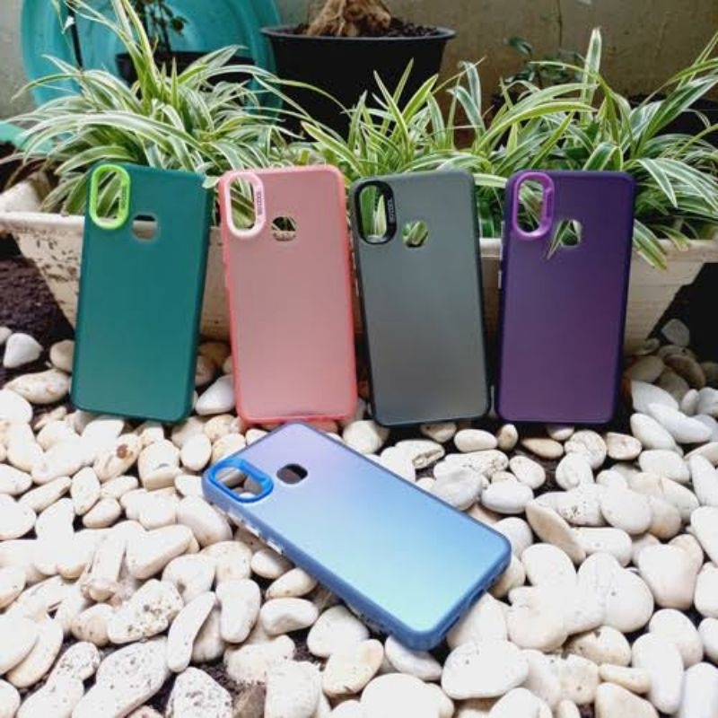 (06) FANCY STYLE SOFT CASE VIVO Y91 Y93 Y95 - CASE IMD SERIES