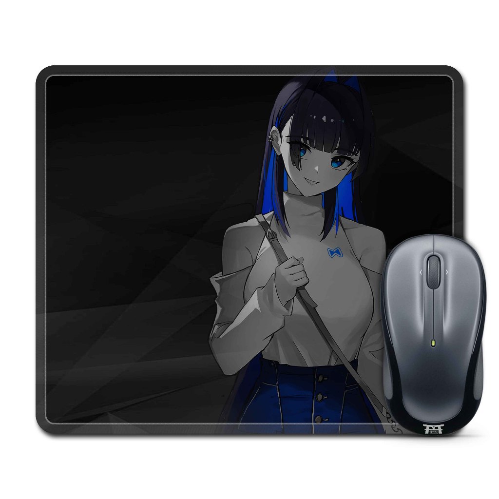 แผ่นรองเมาส์เกมมิ่ง Vtuber	MONOCHROME OOURO KRONII	-	HOLOLIVE	วัสดุยาง