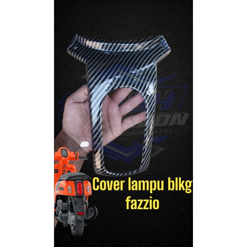 ครอบไฟท้าย Yamaha fazzio carbon