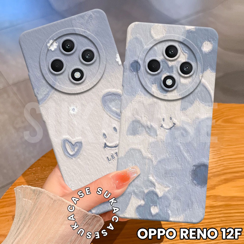 HP ล่าสุด Oppo reno 12 F 5G Softcase - Fashion Case Love (SK05) - ประเภทอื่นทางแชท - เคสมือถือ Oppo 