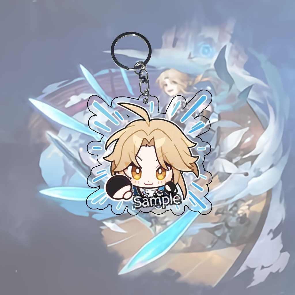 GANTUNGAN Honkai Star Rail Yanqing 03 พวงกุญแจ - พวงกุญแจ - พวงกุญแจ - พวงกุญแจ - อะนิเมะ - เกม - HS