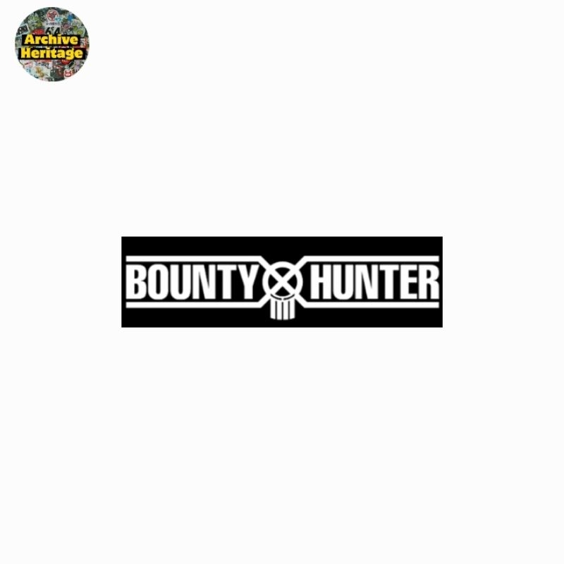 Bounty Hunter โลโก้แบรนด์เสื้อผ้า streetwear hypebeast สติกเกอร์