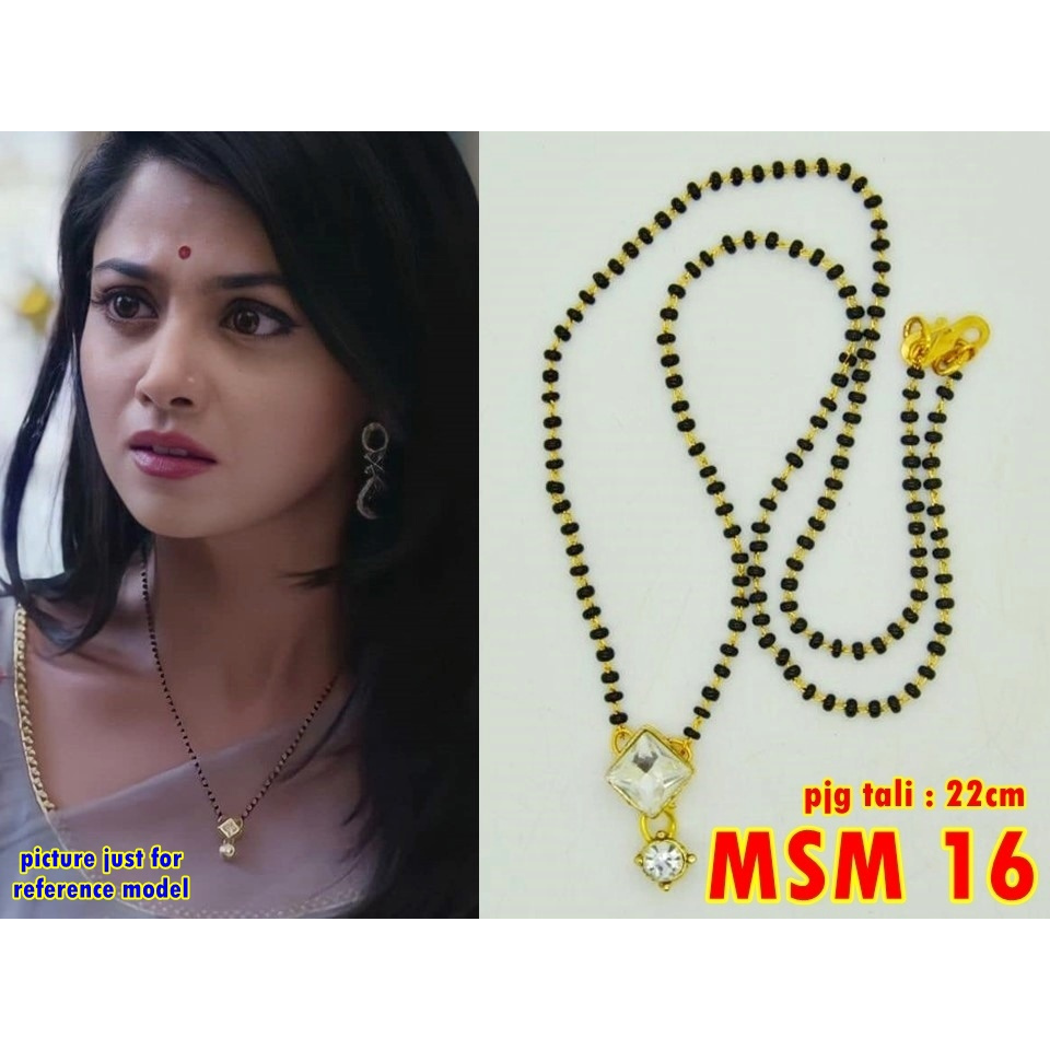 MSM / สร้อยคอแต่งงานเจ้าสาวอินเดีย Mangalsutra