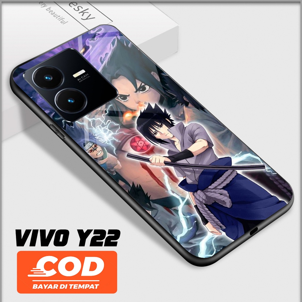 เคส HP Gauze, เคสโทรศัพท์ VIVO Y22/Y35 - Phone Hardcase - เคสโทรศัพท์การ์ตูน NARUTO น่ารักผสม Viral 