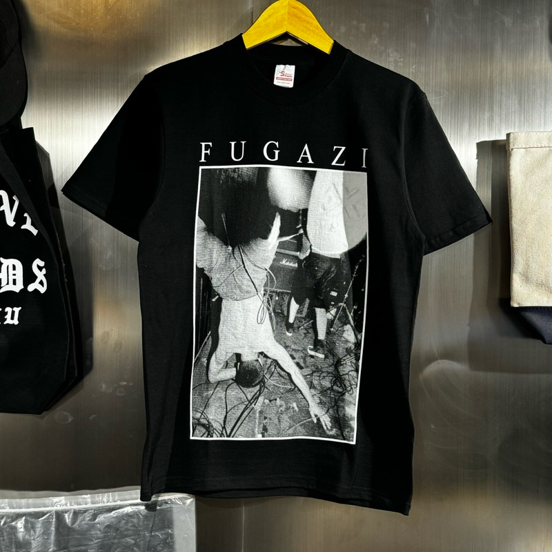 Fugazi - GUY 1990 BLACK TSHIRT