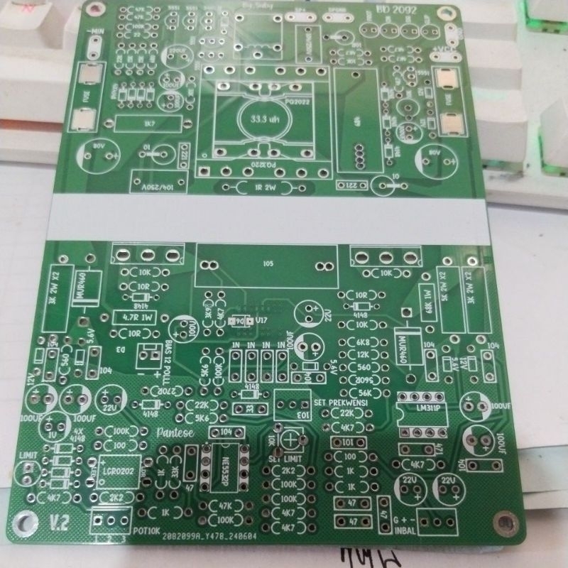 PCB CLASS D IRS 2092