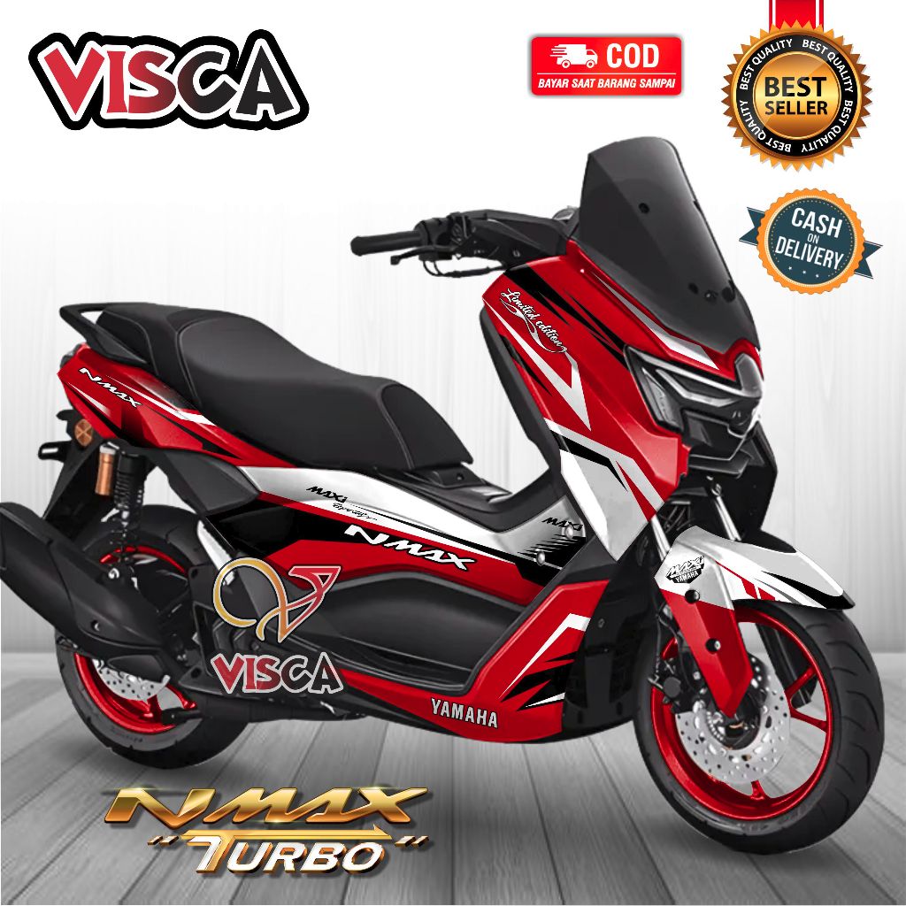 Decal NMAX Turbo Full Body สติกเกอร์ NMAX ใหม่ 2024 Fullbody Decal Nmax Neo Striping NMAX 2024 ล่าสุ