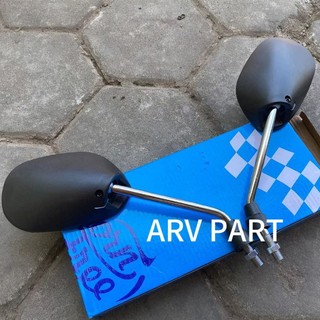 (COD) GRATIS ONGKIR Spion Gagang Panjang Crom Honda Astrea Grand Legenda Kirana Karisma supra spion legenda bornfree asli bornfree
