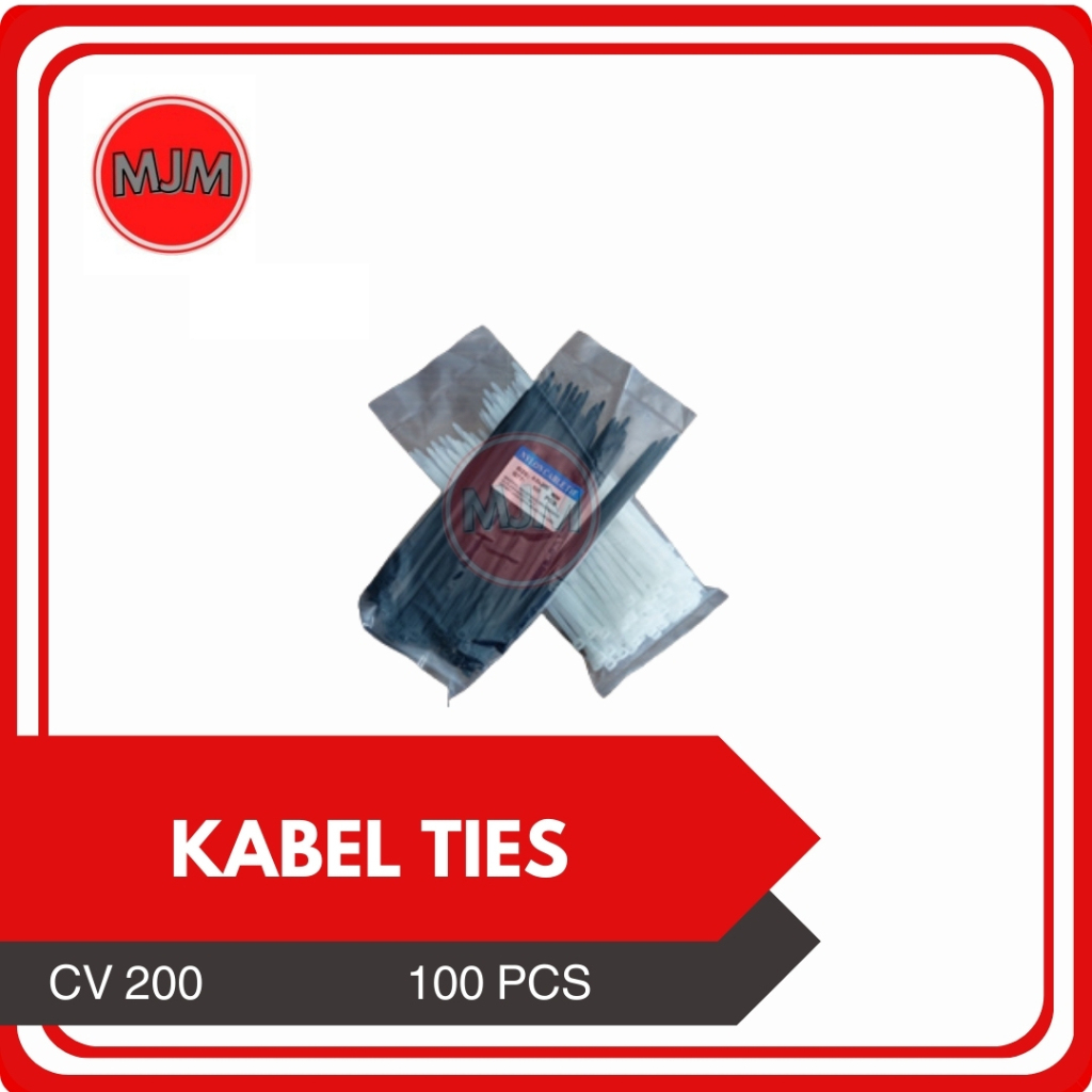 เคเบิ้ลไทร์ / สายรัดสายไฟ / สายรัดสายไฟ CV200 4.8 x 200