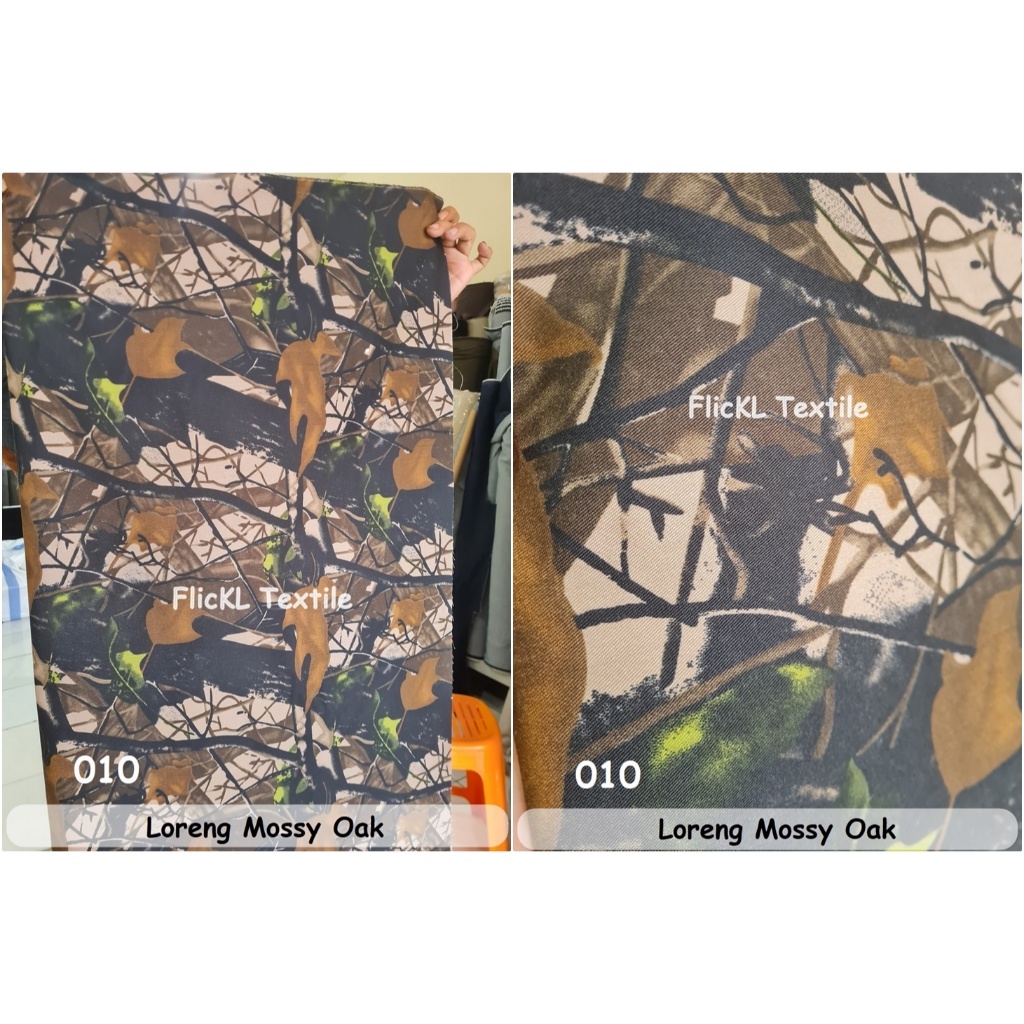 KATUN Camouflage สาขาผ้า Perbakin Camo Realtree ลาย Mossy OAK Tree Leaf สาขาผ้าฝ้าย
