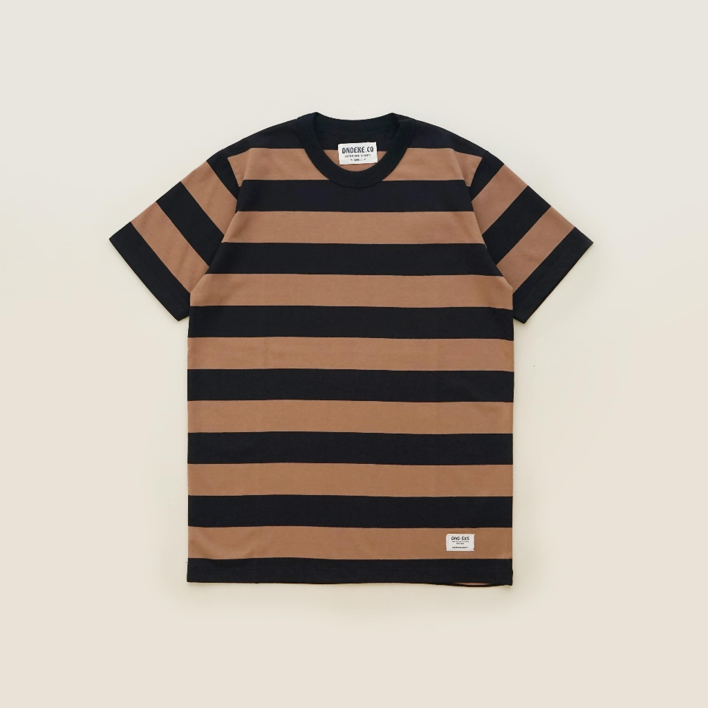 DND EXE เสื้อยืดผู้ชาย Groove DND สีดํา สีน้ําตาล