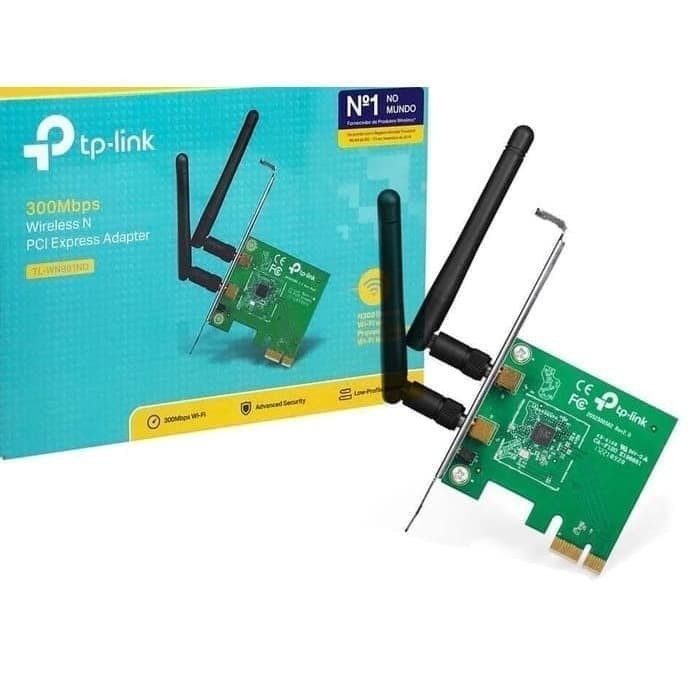 TP-LINK WN-881ND การ์ด Wifi 300Mbps PCI EXPRESS ADAPTER 04749