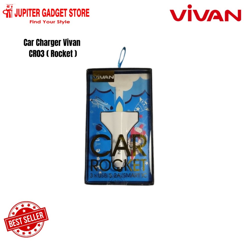 Vivan ที่ชาร์จแบตในรถ CR03 Roar Output 5.2A ของแท้