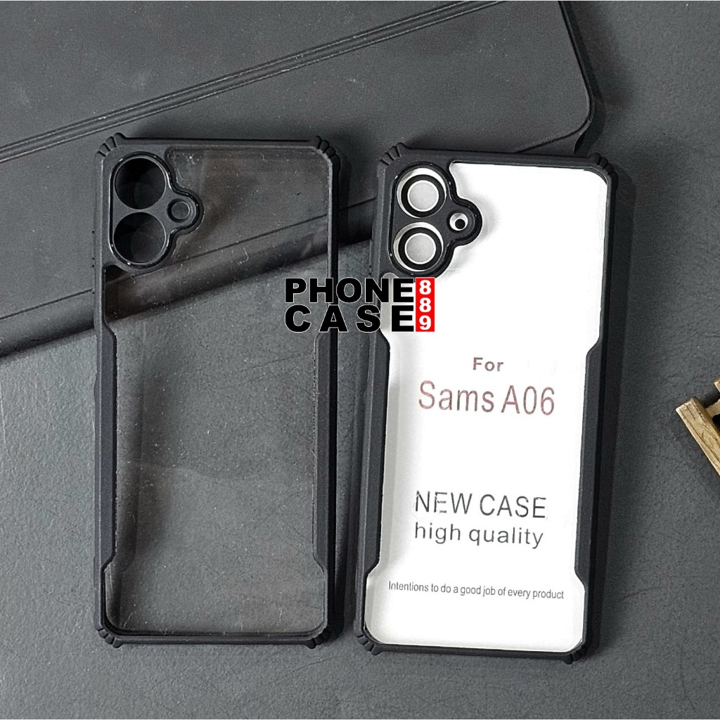SAMSUNG A06 CASE ARMOR SHOCKPROOF CASE FUSION SAMSUNG A06