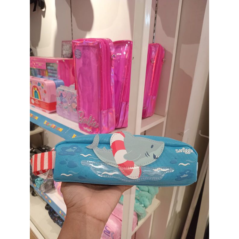 กล่องดินสอ smiggle shark mini junior pencil case original new