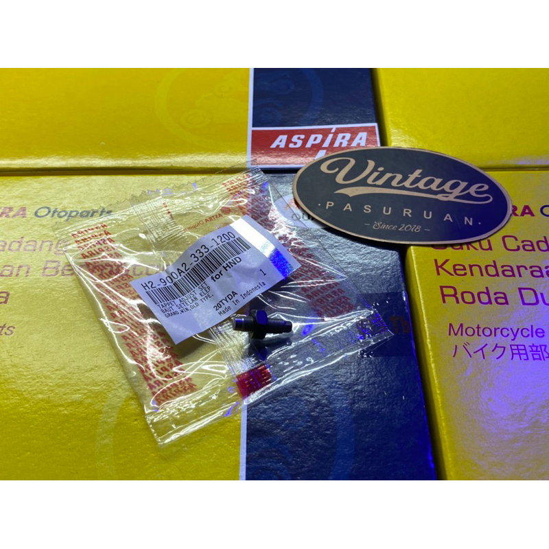 สลักเกลียวปรับวาล์ว H2-900A2-333-1200 Grand Win Bebek Matic Honda Original Aspira