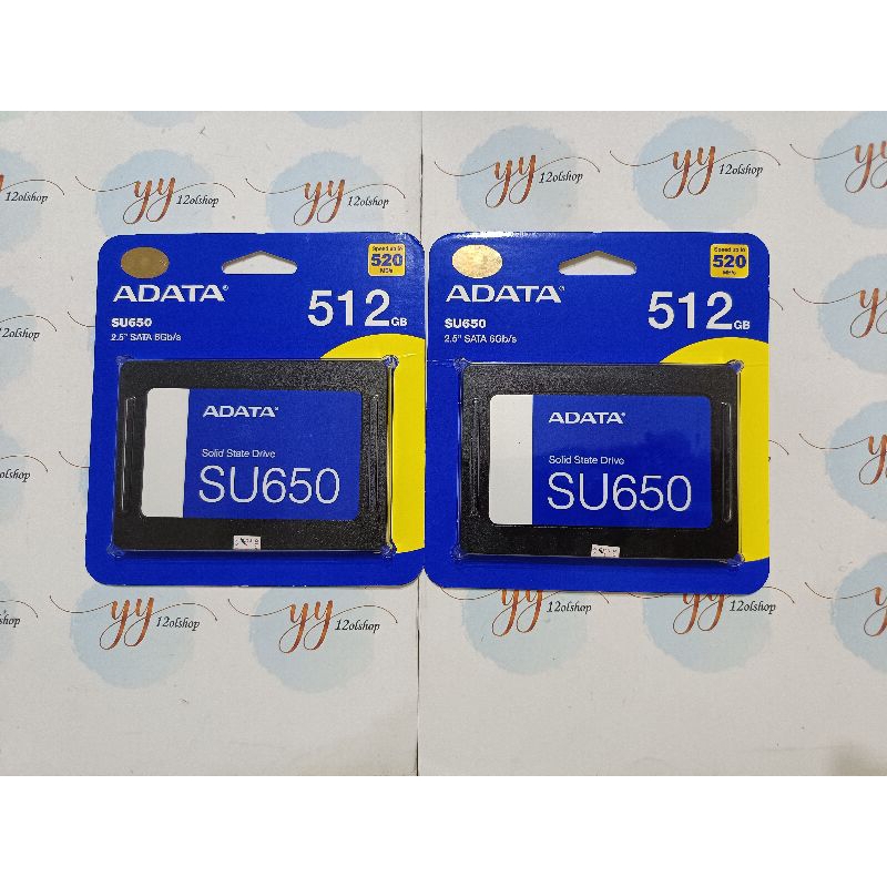 Ssd ADATA SU650 512GB SATA รับประกัน 3 ปี