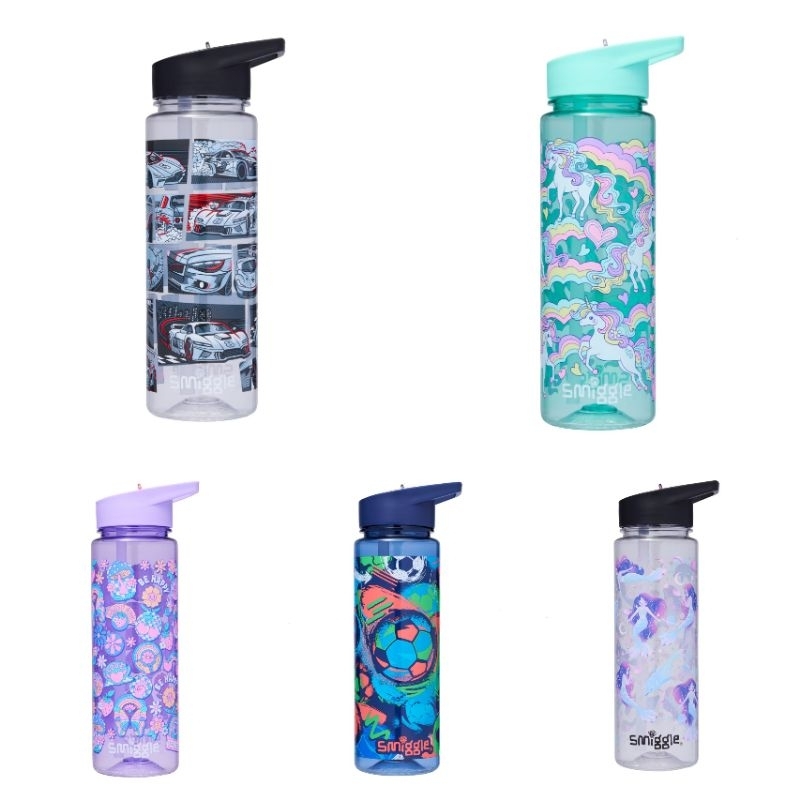 (ต้นฉบับ) Smiggle Limitless Spout Plastic Drink Bottle 750ml/Smiggle Original Drinking Bottle