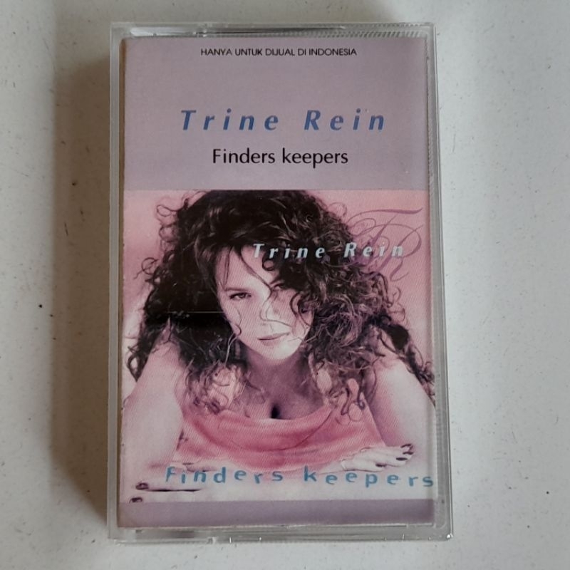 Cassette Trine Rein - Finders, Keepers (1993) ORIGINAL EMI Cassette Tape SEALED