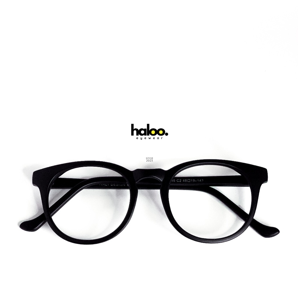 แว่น Saphire Black Minus Frame - Halooeyewear