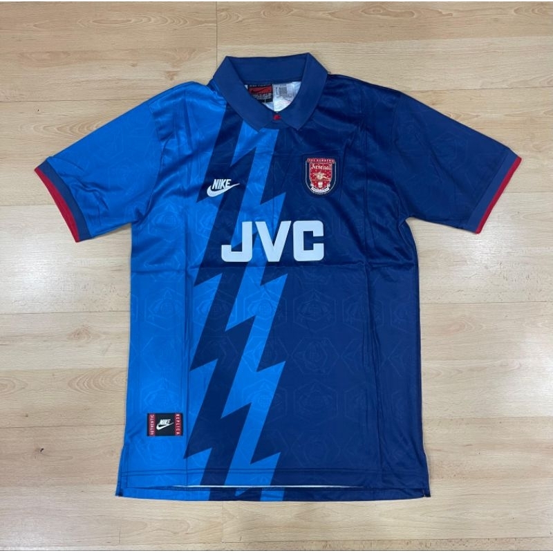 Arsenal Away Retro Ball Jersey 1995/1996 Classic Ball Shirt A3