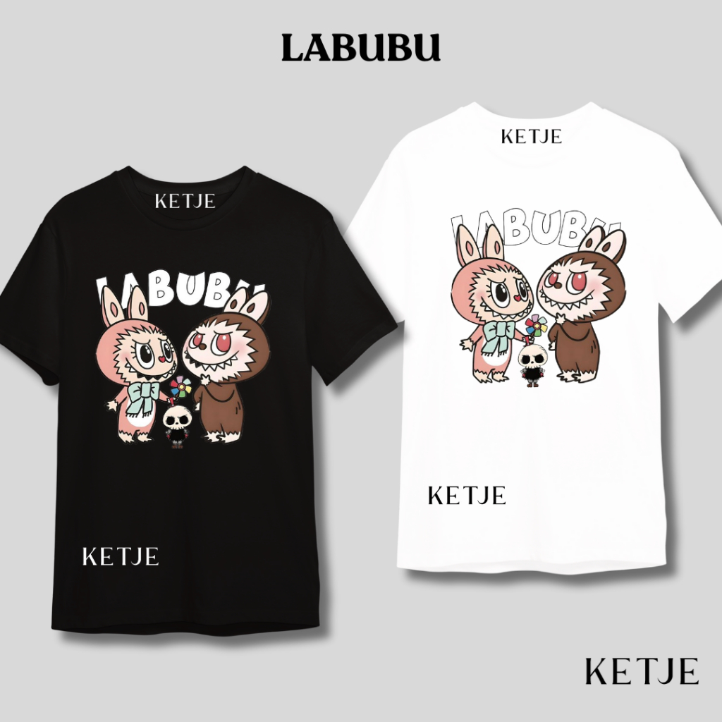 Labubu Pop Mart Doll T-Shirt / Labubu Viral Labubu the monsters มาการองน่าตื่นเต้น Lychee Berry Soym