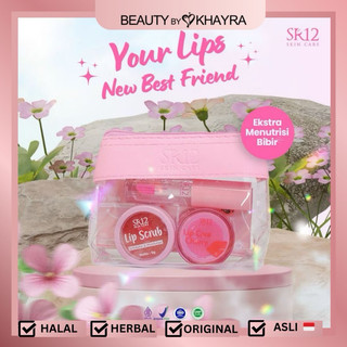 Beauty by Khayra - SR12 PAKET LIP TREATMENT | Perawatan bibir Sehat | Bibir Lembap & Pink Alami