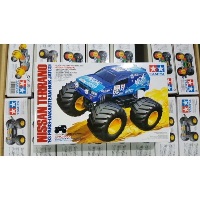TAMIYA 17011 NISSAN TERRANO 93 PARIS DAKAR (ทีม NOK JATCO)
