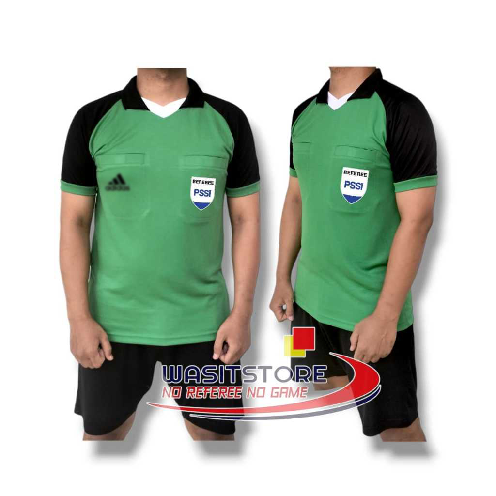 Md FOOTBALL REFEREE ASSIGNMENT SHIRT: V-NECK RAGLAN, TWO POCKETS (กระเป๋า PSSI REFEREE)