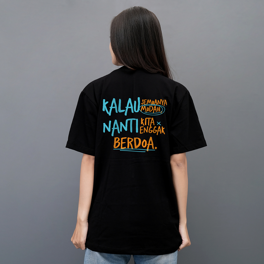 Kepstore Official - If Everything is Easy T-Shirt - Viral Cotton Combed 24s เสื้อยืดผู้ชาย Unisex