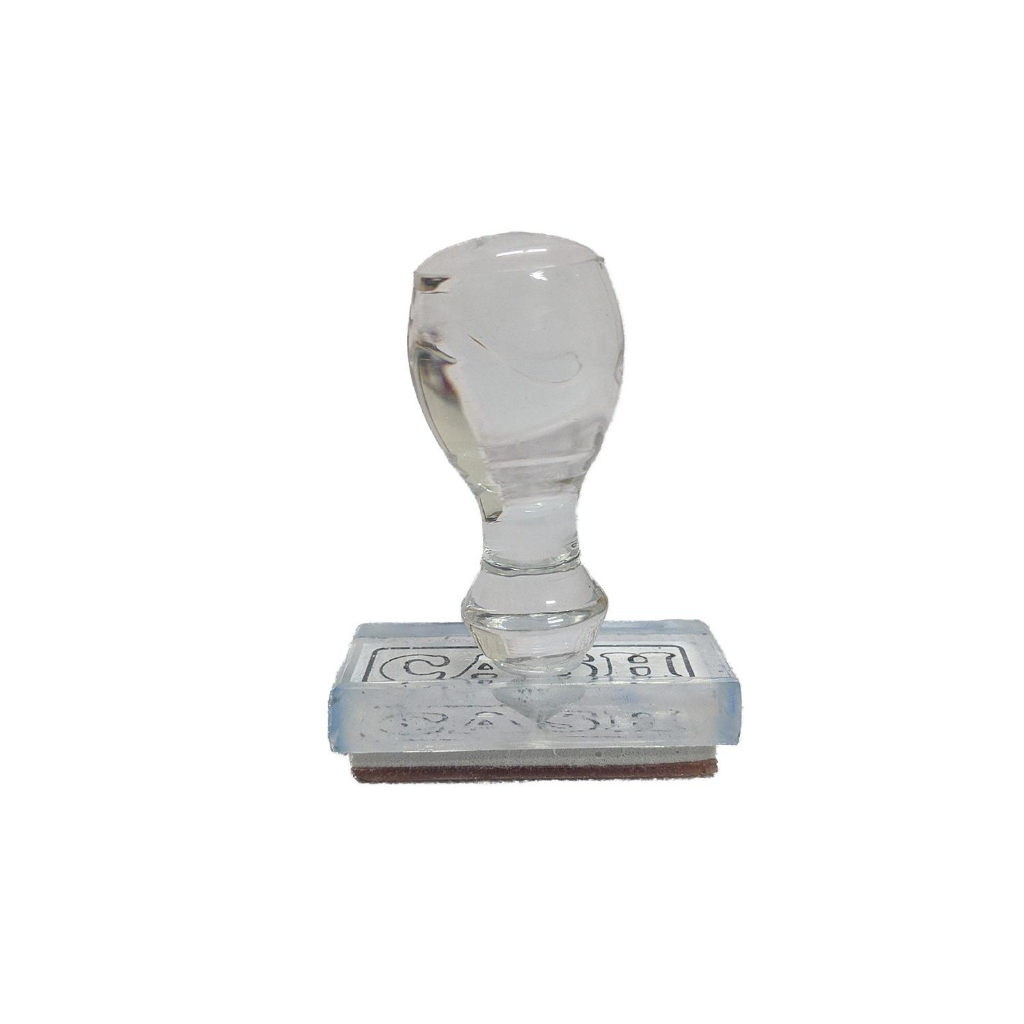 GM STAMP ACRYLIC ENGLISH ST-203 "CASH"