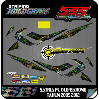 สติกเกอร์โฮโลแกรม ลาย Satria FU Old/Barong Motif KYT Iannone